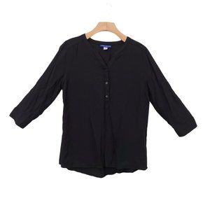 Simply Styled Women's Black Top Blouse Size Medium